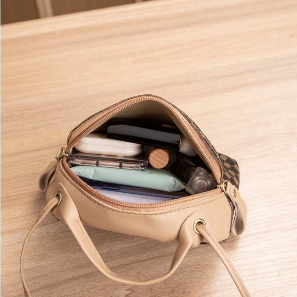 ⚠️Clearance Mini Coffee Brown Crossbody Hand Bag - Picture 3 of 6